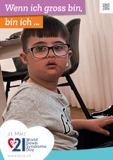 Poster zum Welt Down-Syndrom Tag 2022