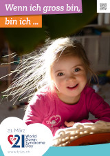 Poster zum Welt Down-Syndrom Tag 2022