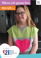 Poster zum Welt Down-Syndrom Tag 2022