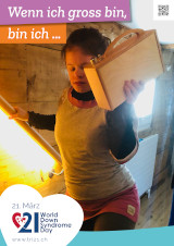 Poster zum Welt Down-Syndrom Tag 2022