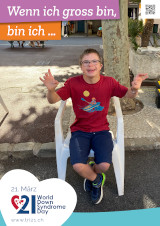 Poster zum Welt Down-Syndrom Tag 2022