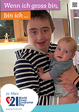 Poster zum Welt Down-Syndrom Tag 2022
