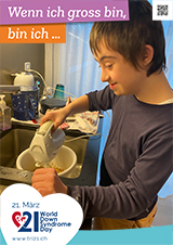 Poster zum Welt Down-Syndrom Tag 2022