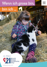 Poster zum Welt Down-Syndrom Tag 2022