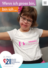 Poster zum Welt Down-Syndrom Tag 2022