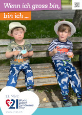 Poster zum Welt Down-Syndrom Tag 2022