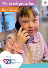 Poster zum Welt Down-Syndrom Tag 2022
