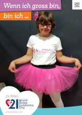 Poster zum Welt Down-Syndrom Tag 2022