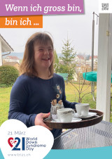 Poster zum Welt Down-Syndrom Tag 2022