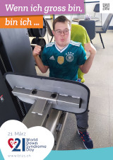 Poster zum Welt Down-Syndrom Tag 2022