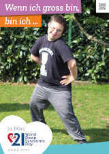 Poster zum Welt Down-Syndrom Tag 2022