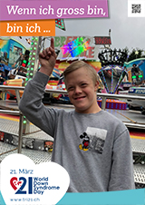 Poster zum Welt Down-Syndrom Tag 2022