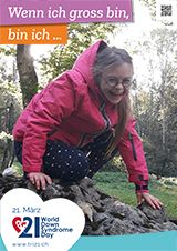 Poster zum Welt Down-Syndrom Tag 2022