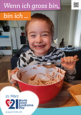 Poster zum Welt Down-Syndrom Tag 2022