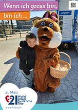 Poster zum Welt Down-Syndrom Tag 2022