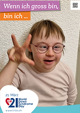 Poster zum Welt Down-Syndrom Tag 2022