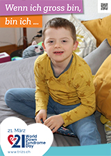 Poster zum Welt Down-Syndrom Tag 2022