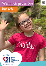 Poster zum Welt Down-Syndrom Tag 2022