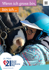 Poster zum Welt Down-Syndrom Tag 2022