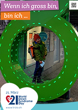 Poster zum Welt Down-Syndrom Tag 2022