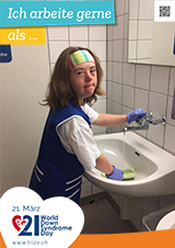 Poster zum Welt Down-Syndrom Tag 2022