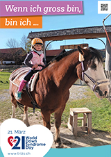 Poster zum Welt Down-Syndrom Tag 2022