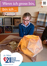 Poster zum Welt Down-Syndrom Tag 2022