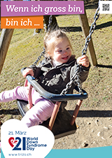 Poster zum Welt Down-Syndrom Tag 2022