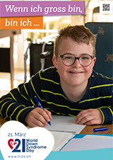 Poster zum Welt Down-Syndrom Tag 2022