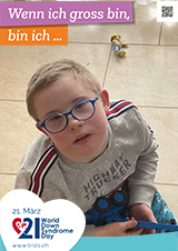 Poster zum Welt Down-Syndrom Tag 2022