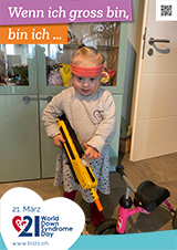 Poster zum Welt Down-Syndrom Tag 2022