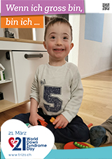Poster zum Welt Down-Syndrom Tag 2022