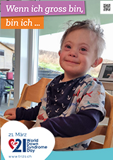 Poster zum Welt Down-Syndrom Tag 2022