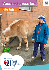 Poster zum Welt Down-Syndrom Tag 2022