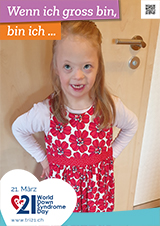 Poster zum Welt Down-Syndrom Tag 2022