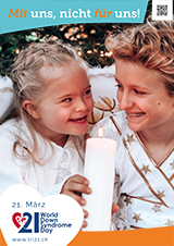Poster zum Welt Down-Syndrom Tag 2023