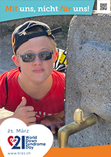 Poster zum Welt Down-Syndrom Tag 2023