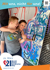 Poster zum Welt Down-Syndrom Tag 2023
