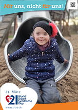 Poster zum Welt Down-Syndrom Tag 2023