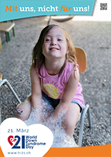 Poster zum Welt Down-Syndrom Tag 2023