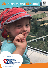 Poster zum Welt Down-Syndrom Tag 2023