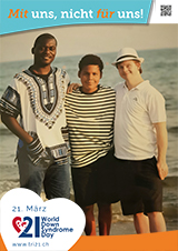 Poster zum Welt Down-Syndrom Tag 2023