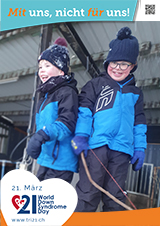 Poster zum Welt Down-Syndrom Tag 2023