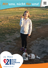 Poster zum Welt Down-Syndrom Tag 2023
