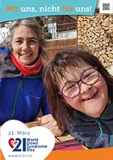 Poster zum Welt Down-Syndrom Tag 2023