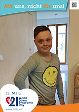 Poster zum Welt Down-Syndrom Tag 2023
