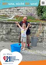 Poster zum Welt Down-Syndrom Tag 2023