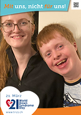 Poster zum Welt Down-Syndrom Tag 2023