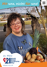 Poster zum Welt Down-Syndrom Tag 2023