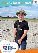 Poster zum Welt Down-Syndrom Tag 2023